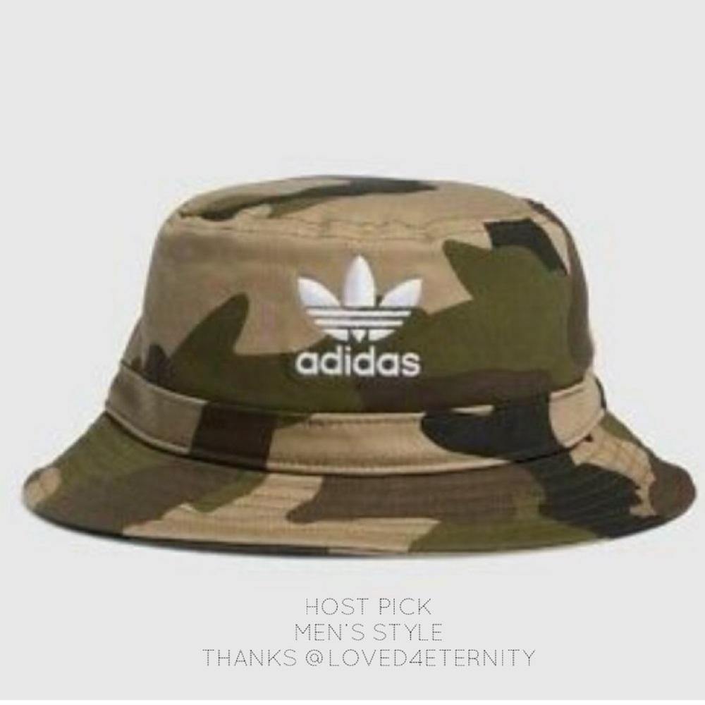 🎉 HP 🎉 🆕 adidas Original Camo AOP Bucket Hat